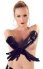Latex gloves lateksowe czarne rękawiczki M